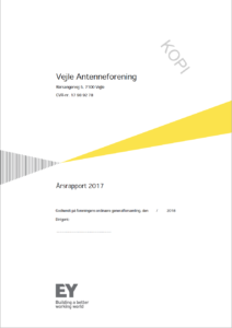 Års rapport Vejle Antenneforening
